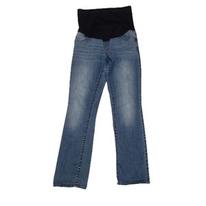 Liz Lange Maternity Boot Cut Jeans Size 8